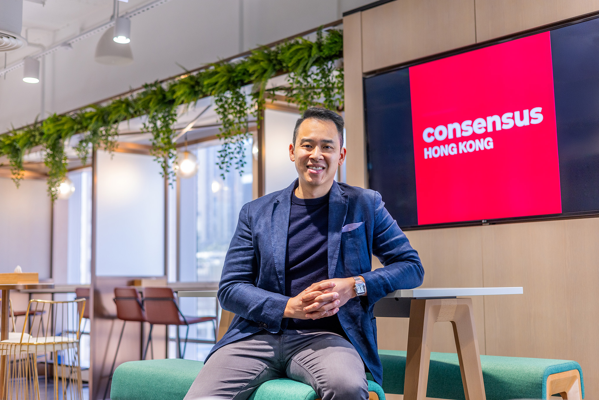 Michael Lau, Chairman of Consensus Hong Kong Consensus "The Gateway to Asia" Consensus Hong Kong 2025 Debuts in the City