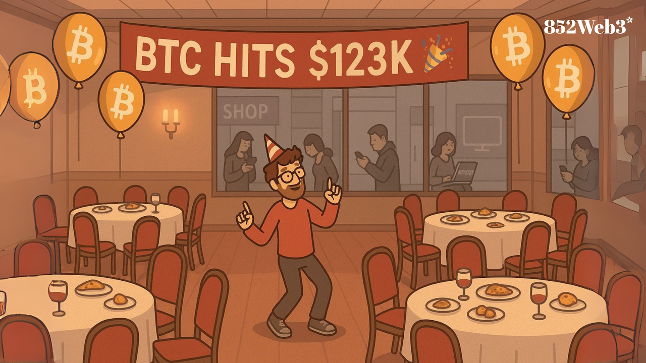 Bitcoin Hits New ATH Above $123K — But Where Are the Retail Investors?