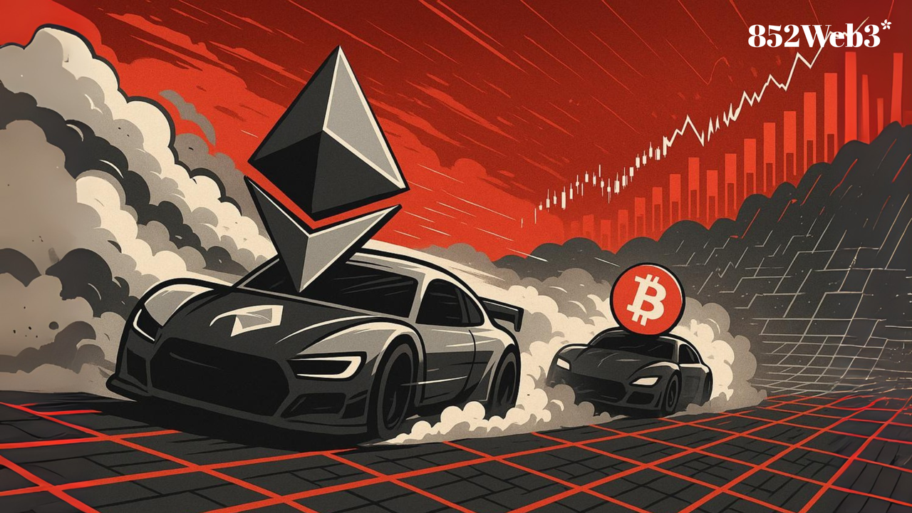 以太坊準備超車比特幣？聯創喊話一年內達陣