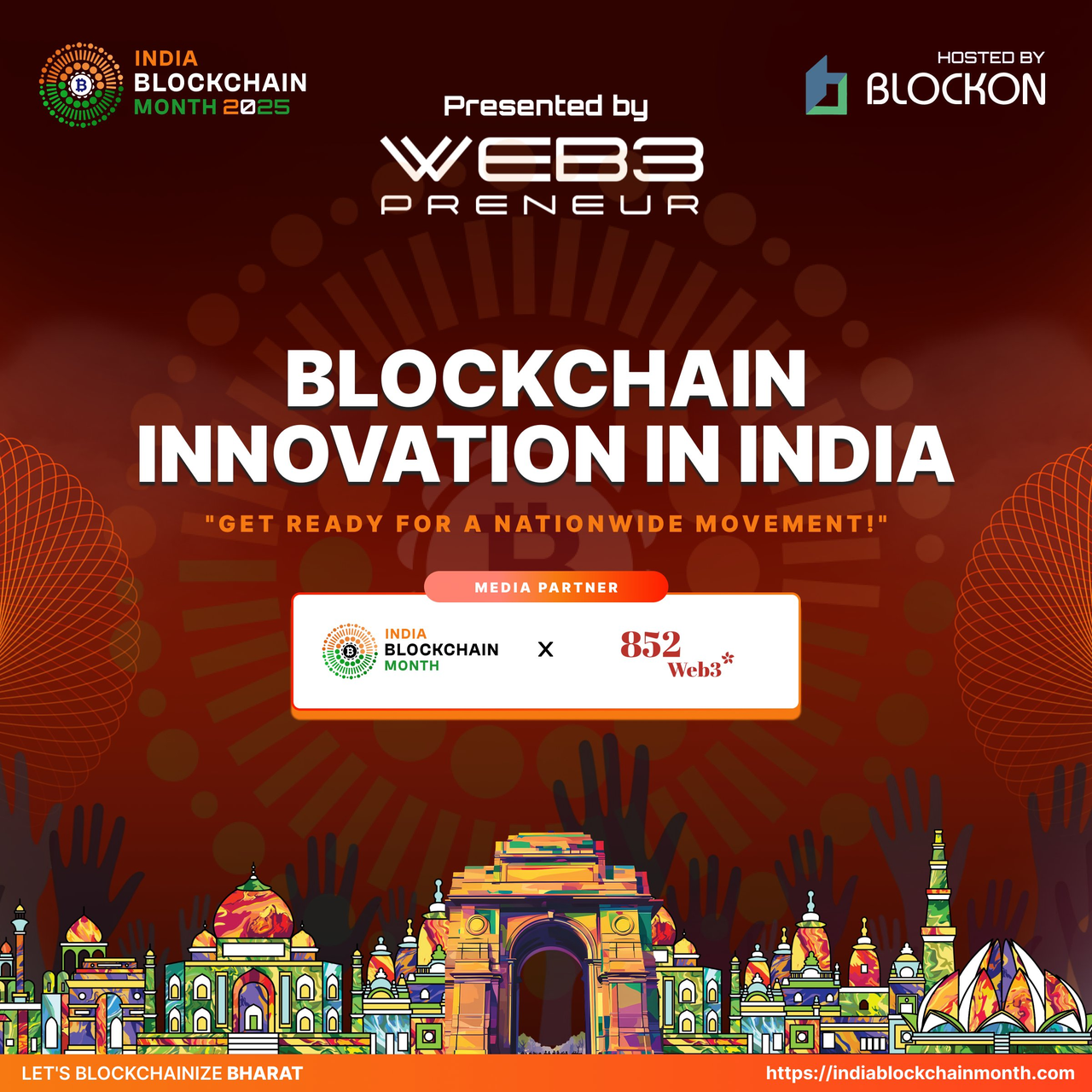 852Web3 x India Blockchain Month 2025 🇮🇳