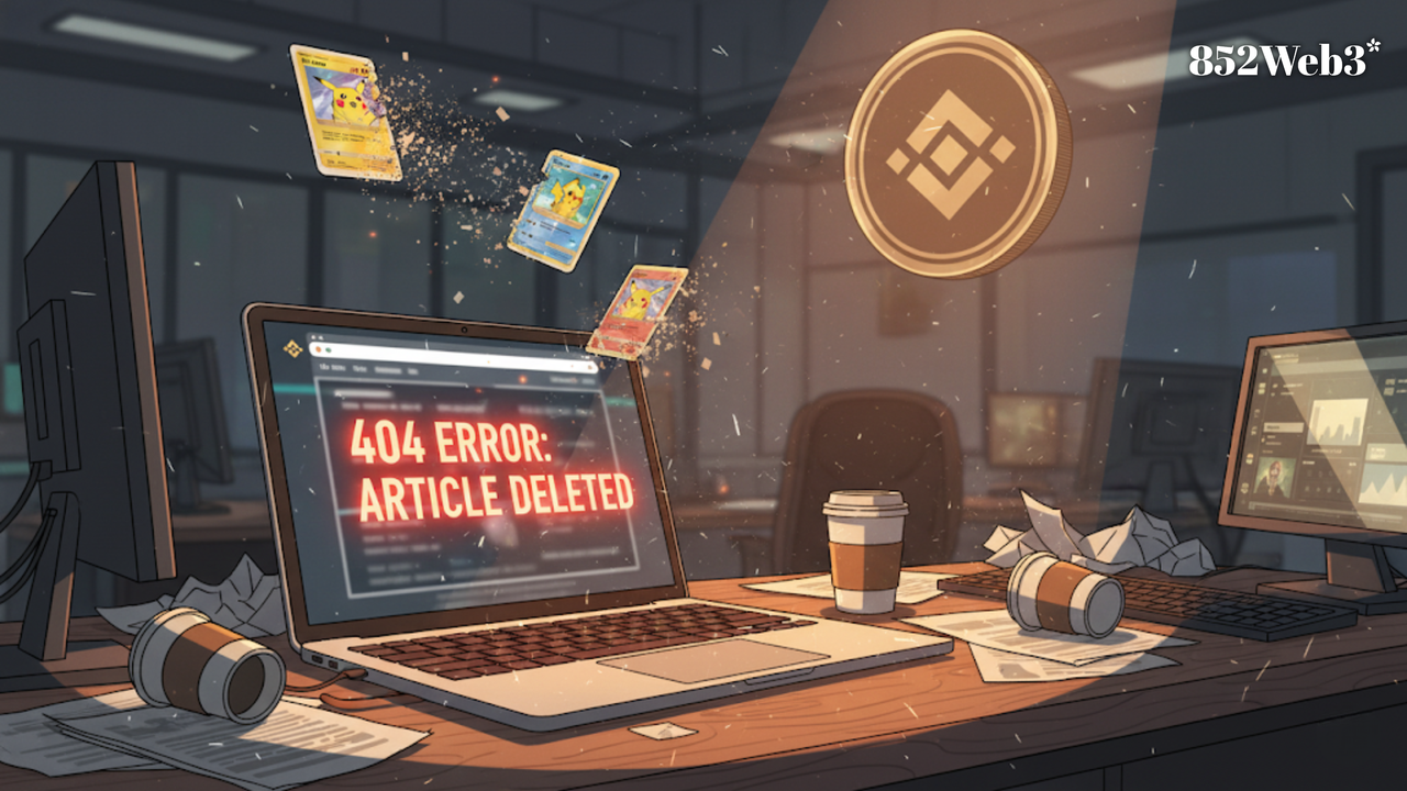 Pokémon on-Chain? The Blog Binance Didn’t Want You to See